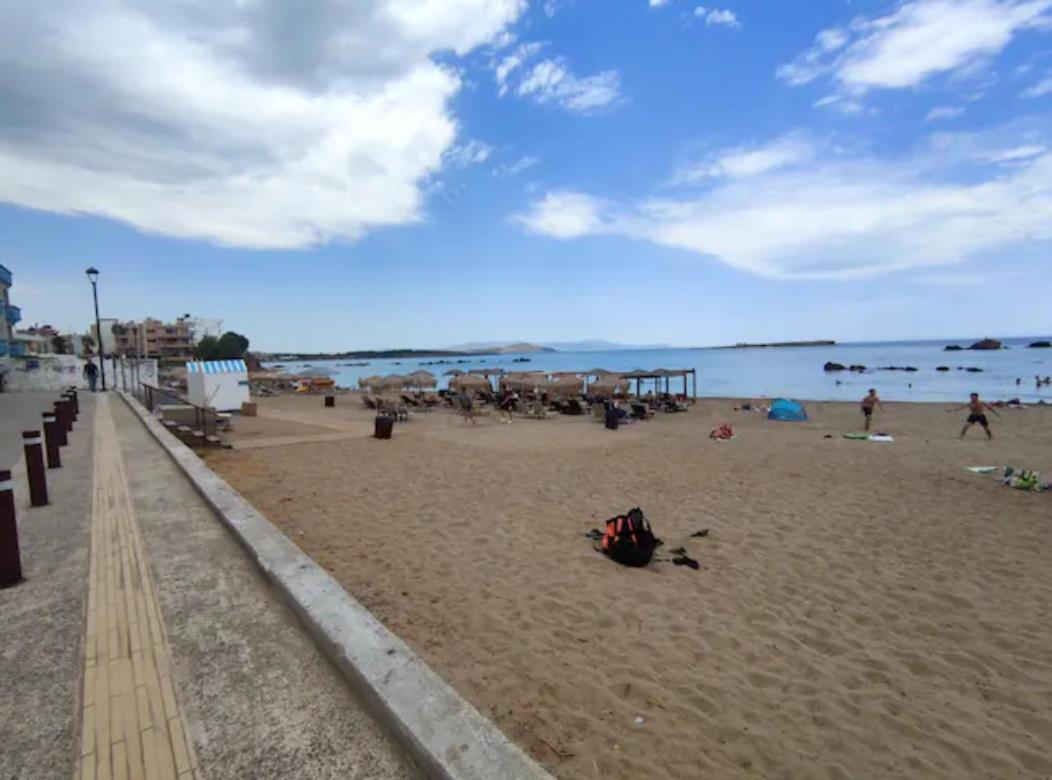 Luxury Pearl, Steps To The Beach Chrissi Akti Chania Exterior foto